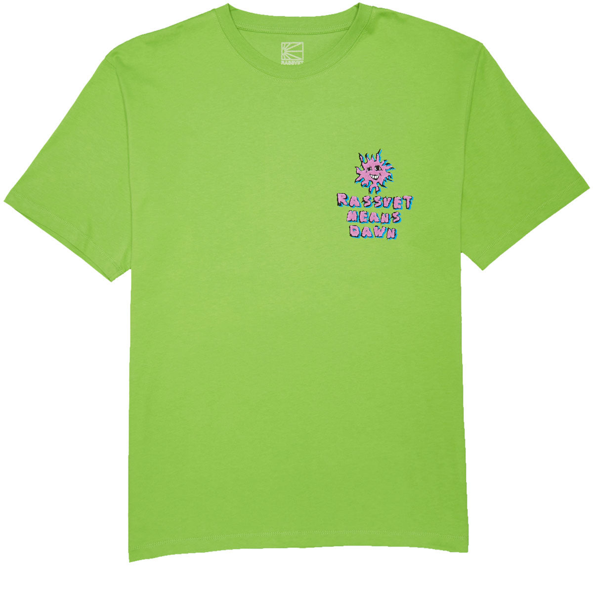 Rassvet R.M.D T-Shirt - Lime image 1