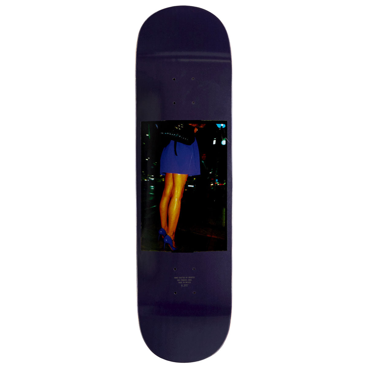 Rassvet Bauer Pro Skateboard Deck - Purple - 8.375