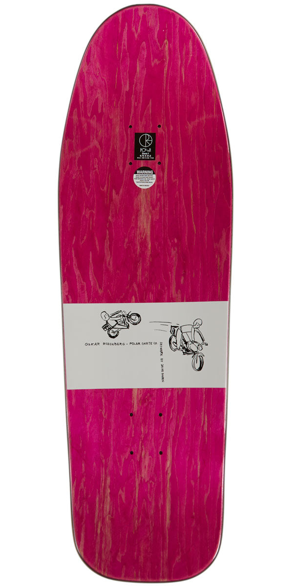 Polar Oskar Rozenberg West Harbour on a DANE 1 Skateboard Deck - 9.75
