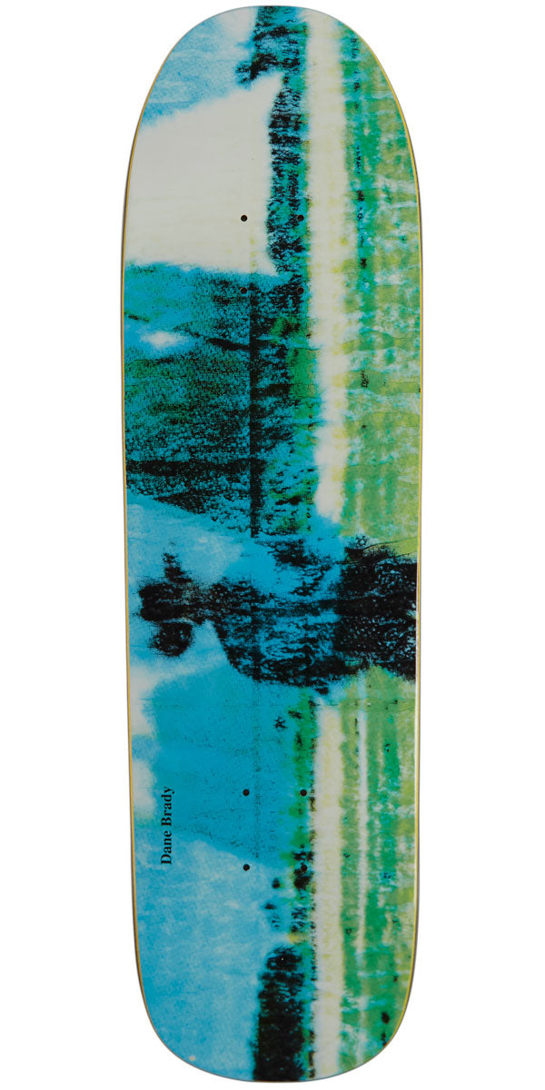 Polar Dane Brady Texas on a 1991 Jr. Skateboard Deck - Blue - 8.65