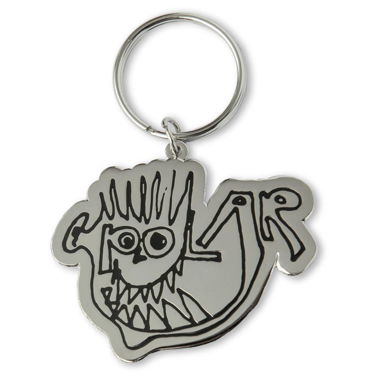 Polar Braces Keychain - Silver/Black image 1