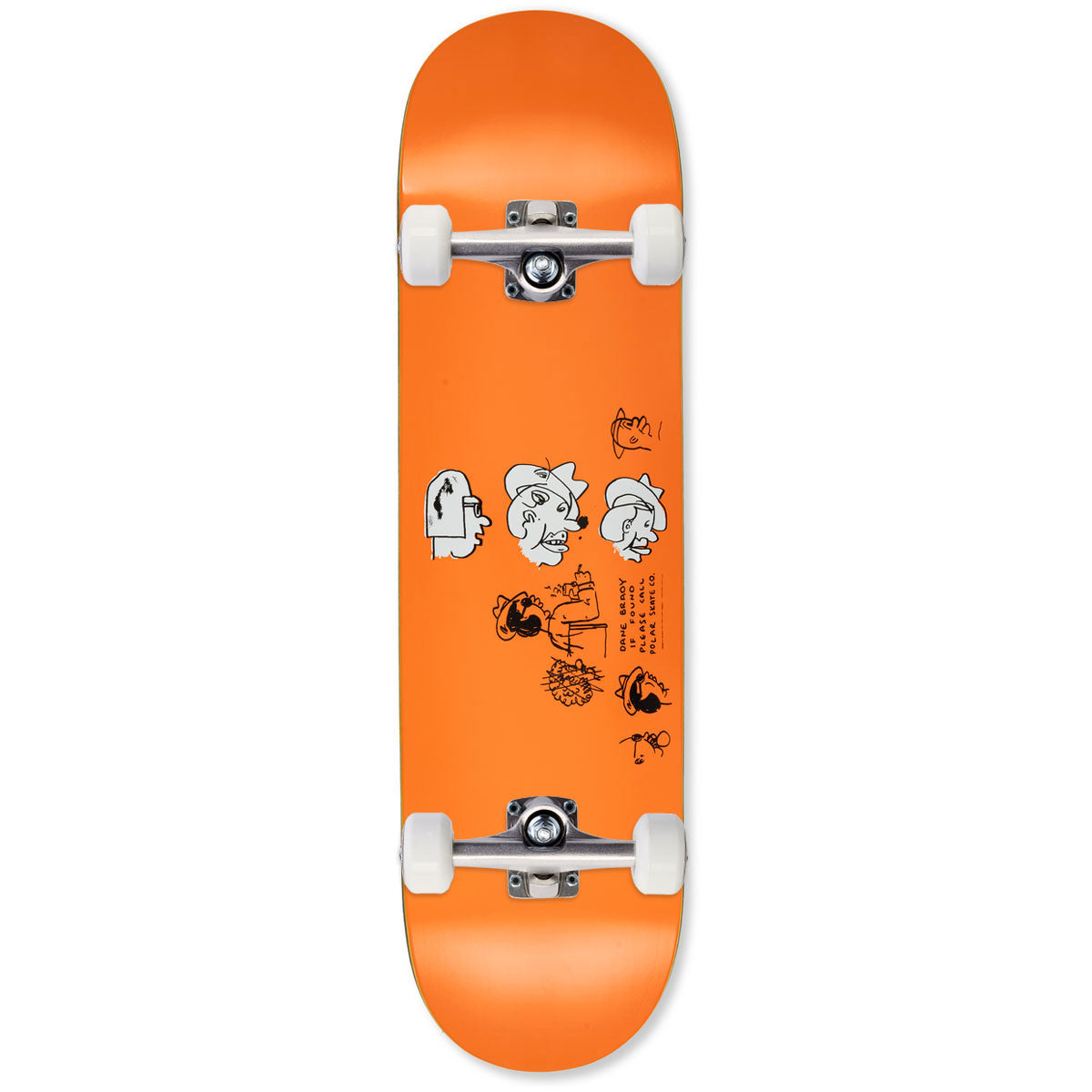 POLAR <MIA> DANE BRADY スケートボード 完成品 Deck | Shin Sanbongi | Shin City – Polar Skate Co.