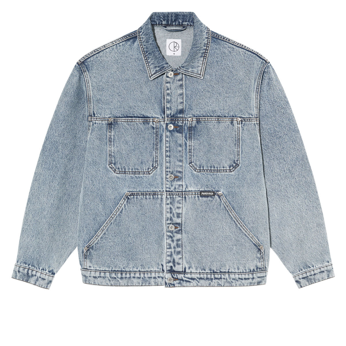 Polar Patrik Jacket - Heavy Washed Blue – Daddies Board Shop