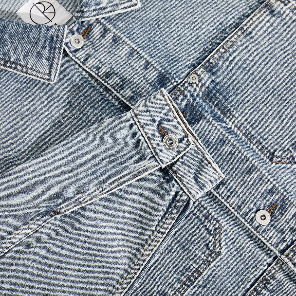 Polar Patrik Jacket - Heavy Washed Blue – Daddies Board Shop