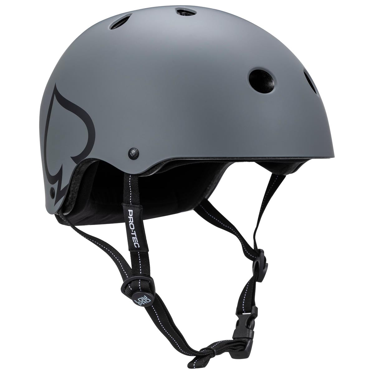 bike helmets and pads for sale Pro-Tec Low Pro Certified Helmet - Matte Grey