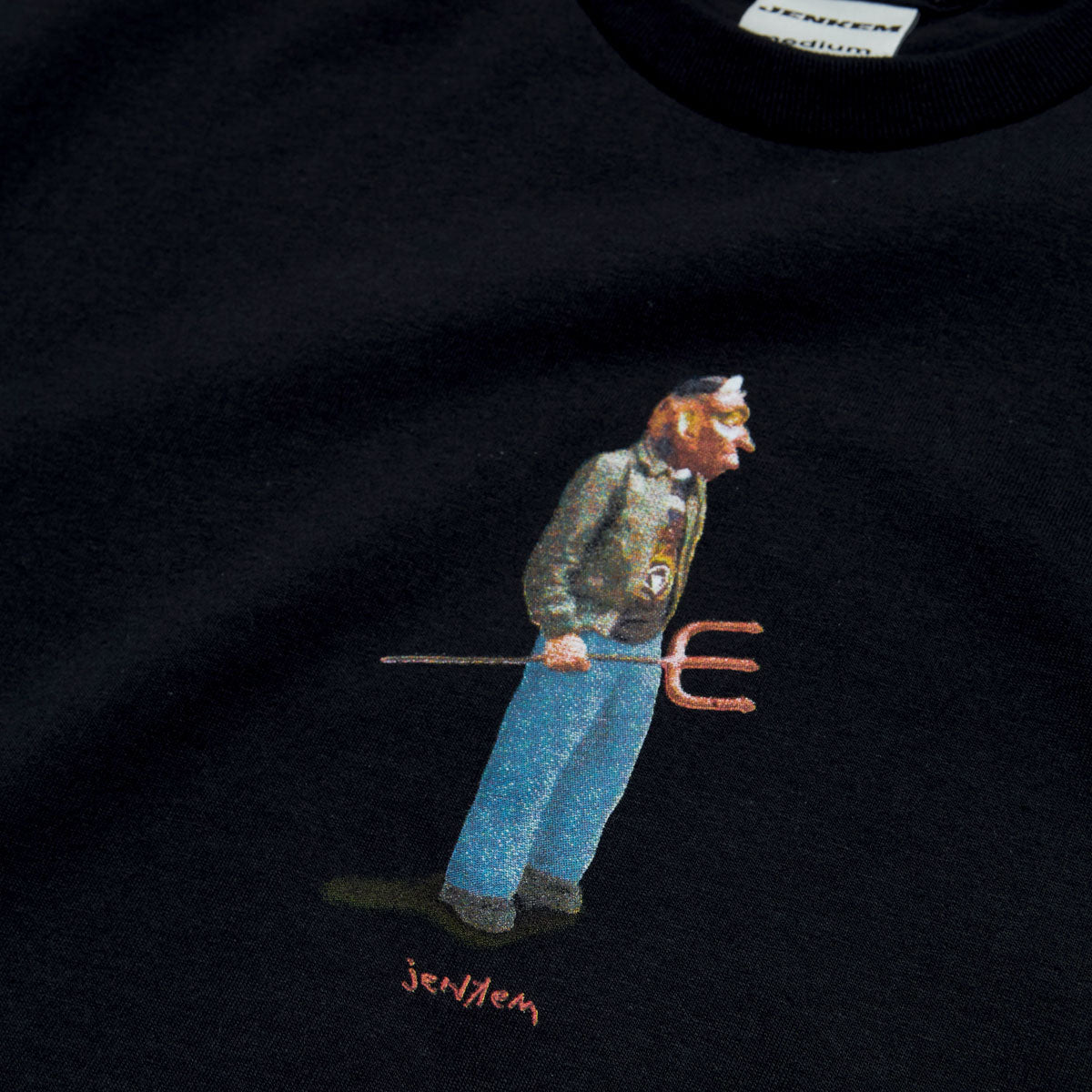 Jenkem Devil Boy T-Shirt - Black image 2