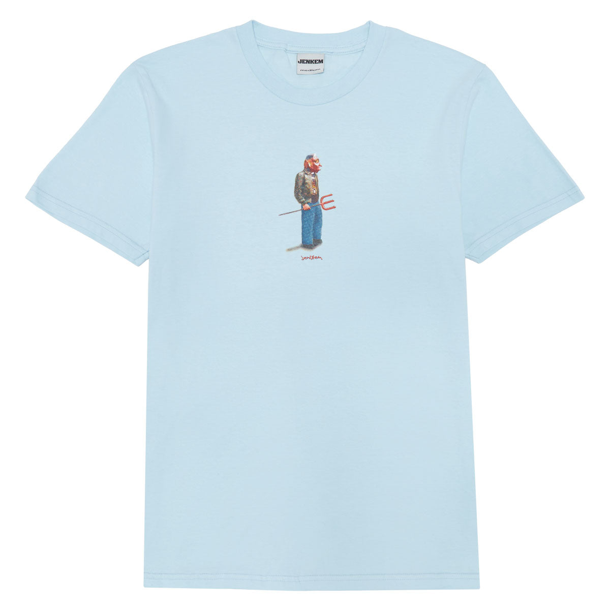 Jenkem Devil Boy T-Shirt - Chambray image 1