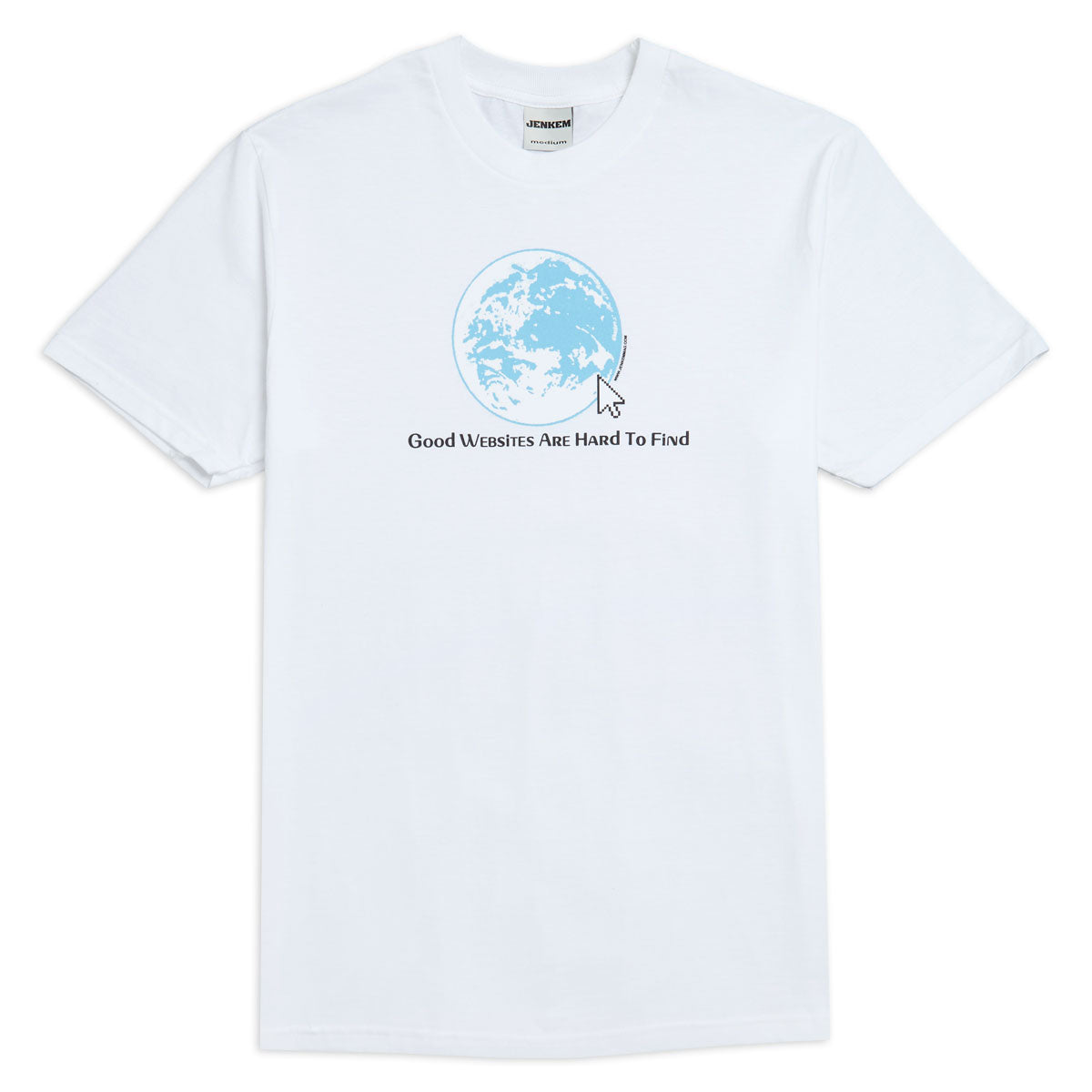 Jenkem Websites T-Shirt - White image 1