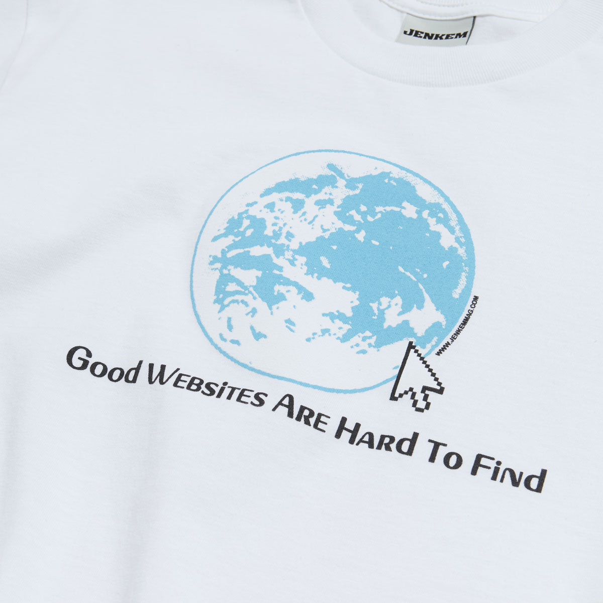 Jenkem Websites T-Shirt - White image 2