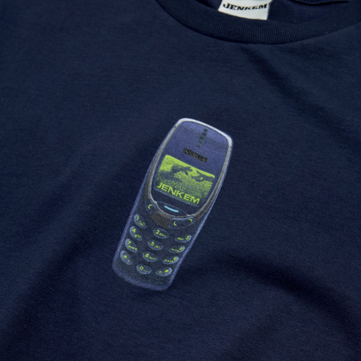 Jenkem Nokia T-Shirt - Dark Navy – Daddies Board Shop