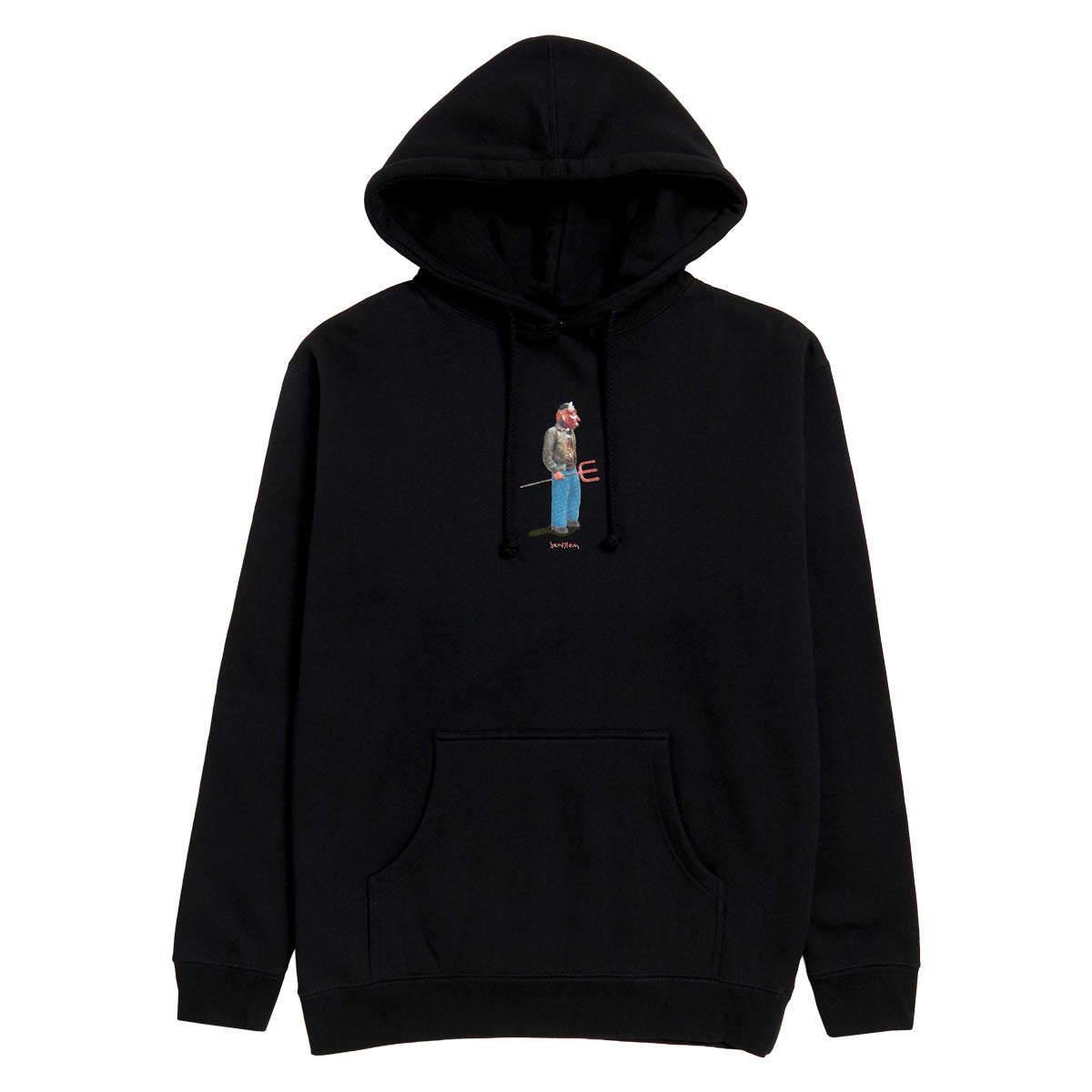 Jenkem Devil Boy Hoodie - Black image 1