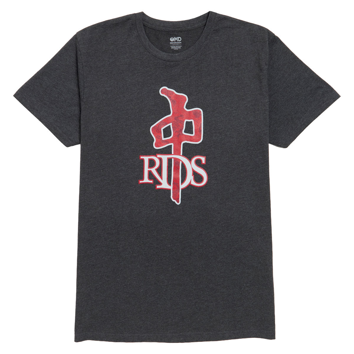 RDS OG Satin Dragon T-Shirt - Charcoal Heather image 1