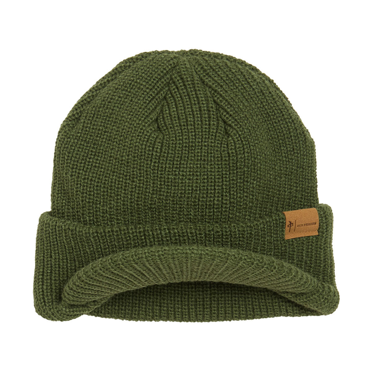 RDS Toque Visor Beanie - Army Green image 1