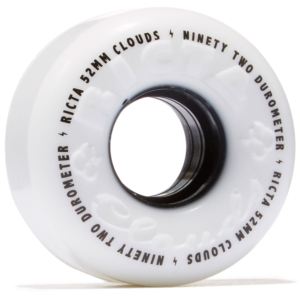 Ricta Clouds 92a Skateboard Wheels - Black - 52mm image 1