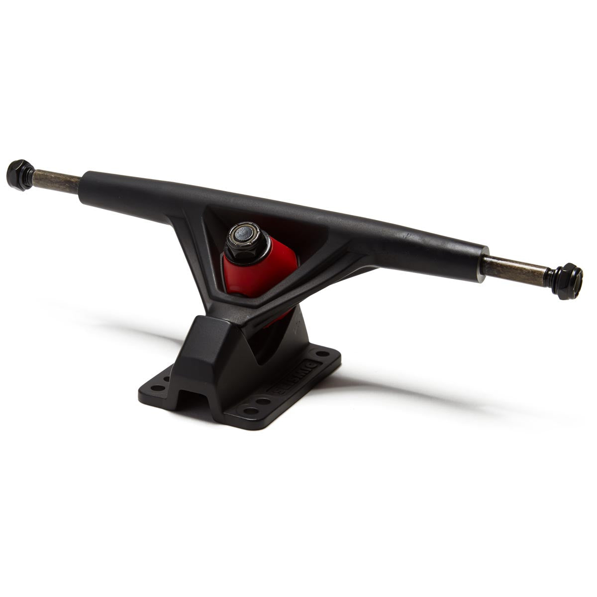 Seismic Aeon 30 Degree Longboard Trucks - Black/Black - 180mm image 1