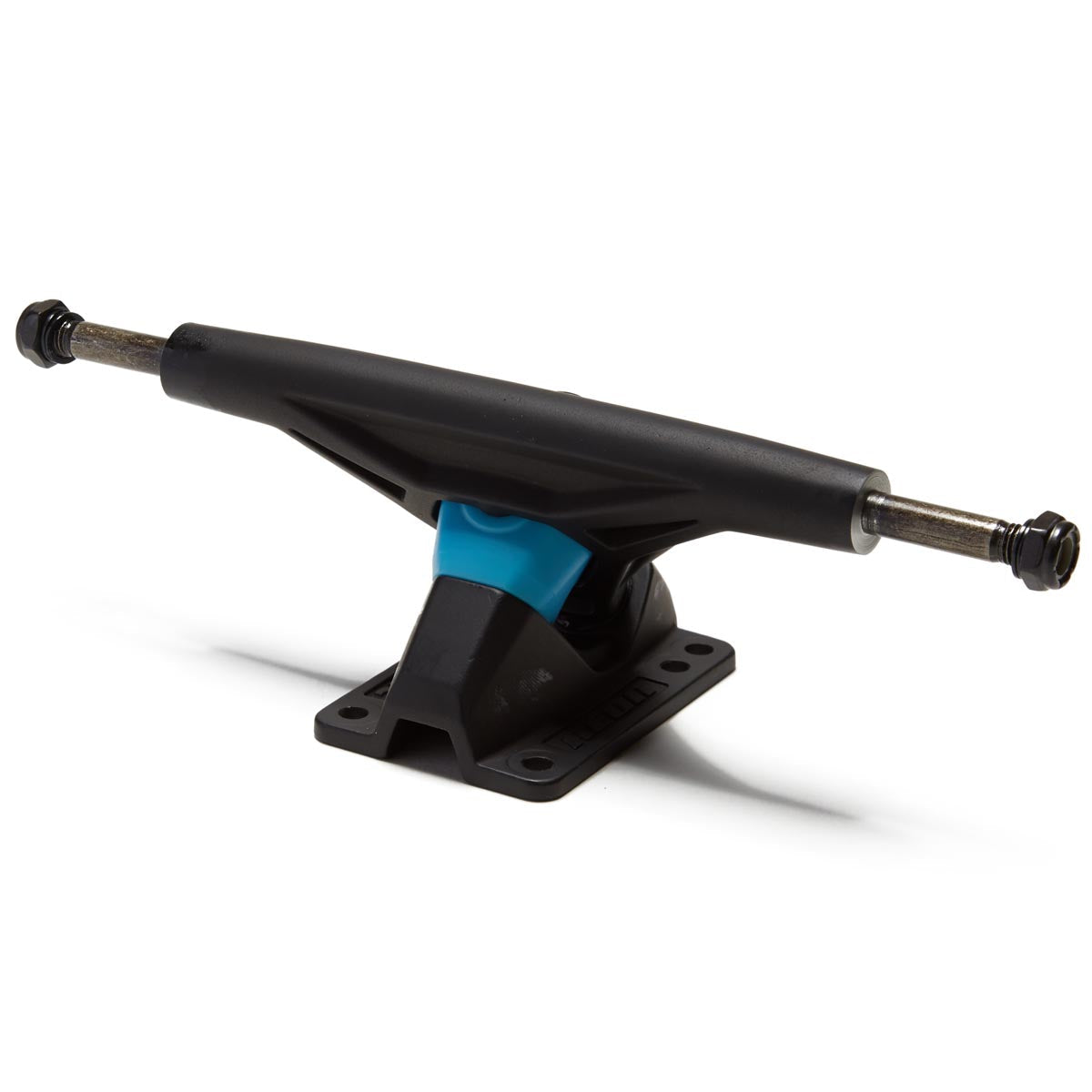 Seismic Aeon 45 Degree Longboard Trucks - Black/Black - 155mm image 2