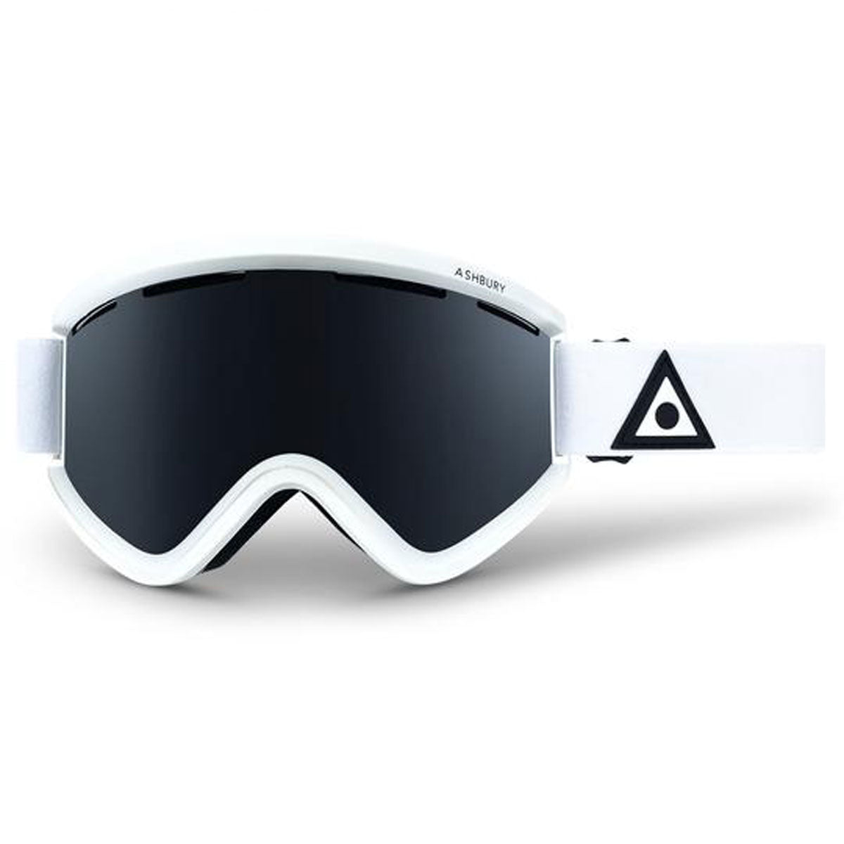 Ashbury Blackbird White Triangle Snowboard Goggles - Dark Smoke/Yellow Spare image 1