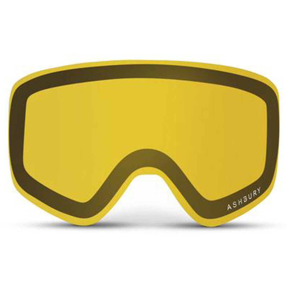 Ashbury Sonic White Triangle Snowboard Goggles - Dark Smoke/Yellow Spare image 3