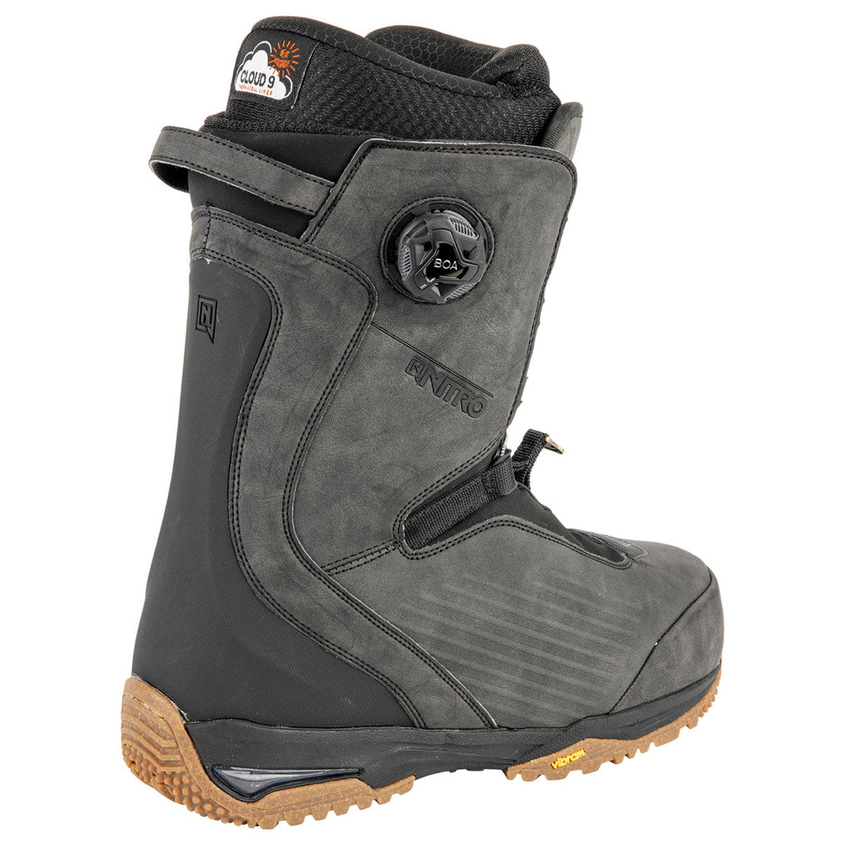 Nitro Chase Boa 2024 Snowboard Boots - Black image 2