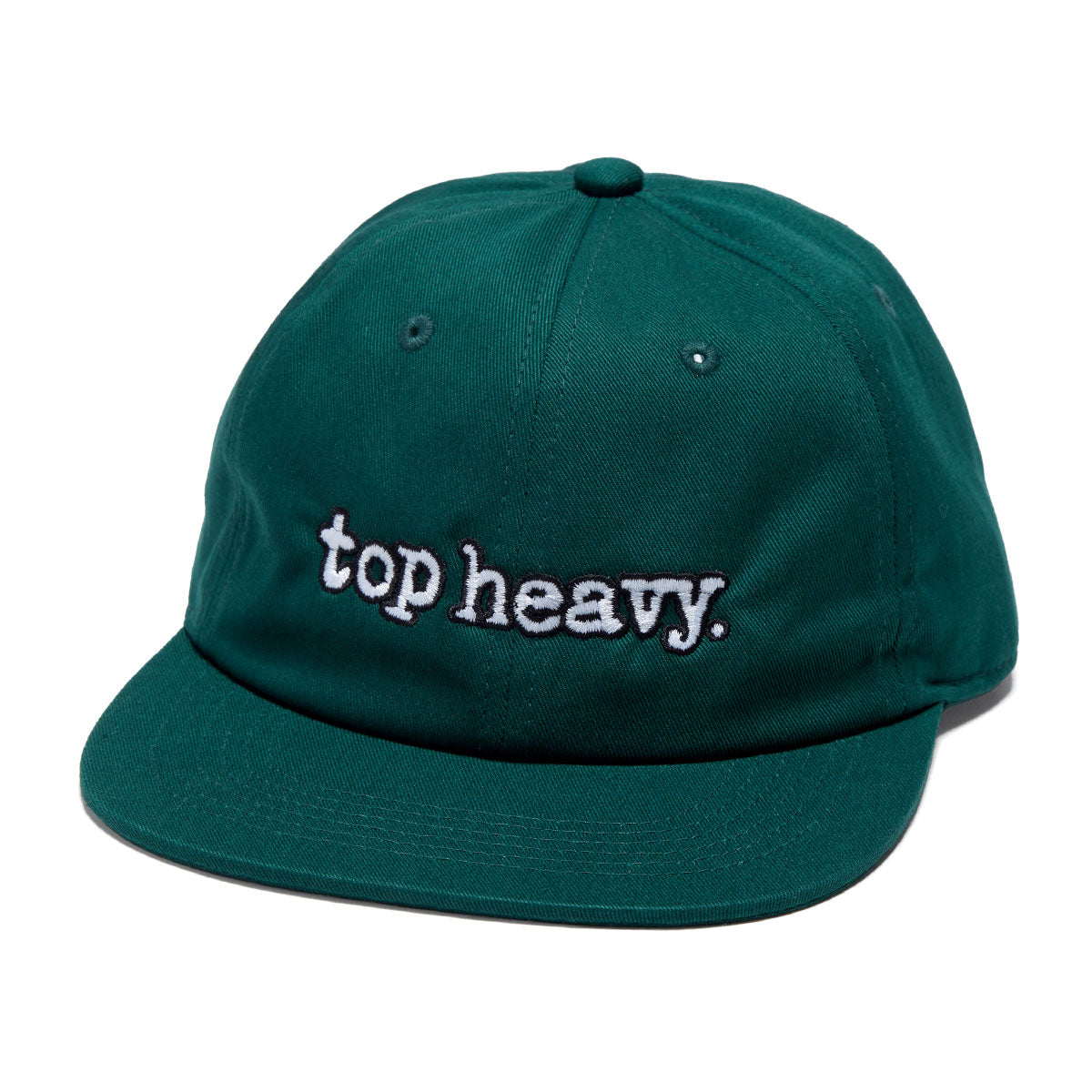 Top Heavy Typo Hat - Dark Mint image 1