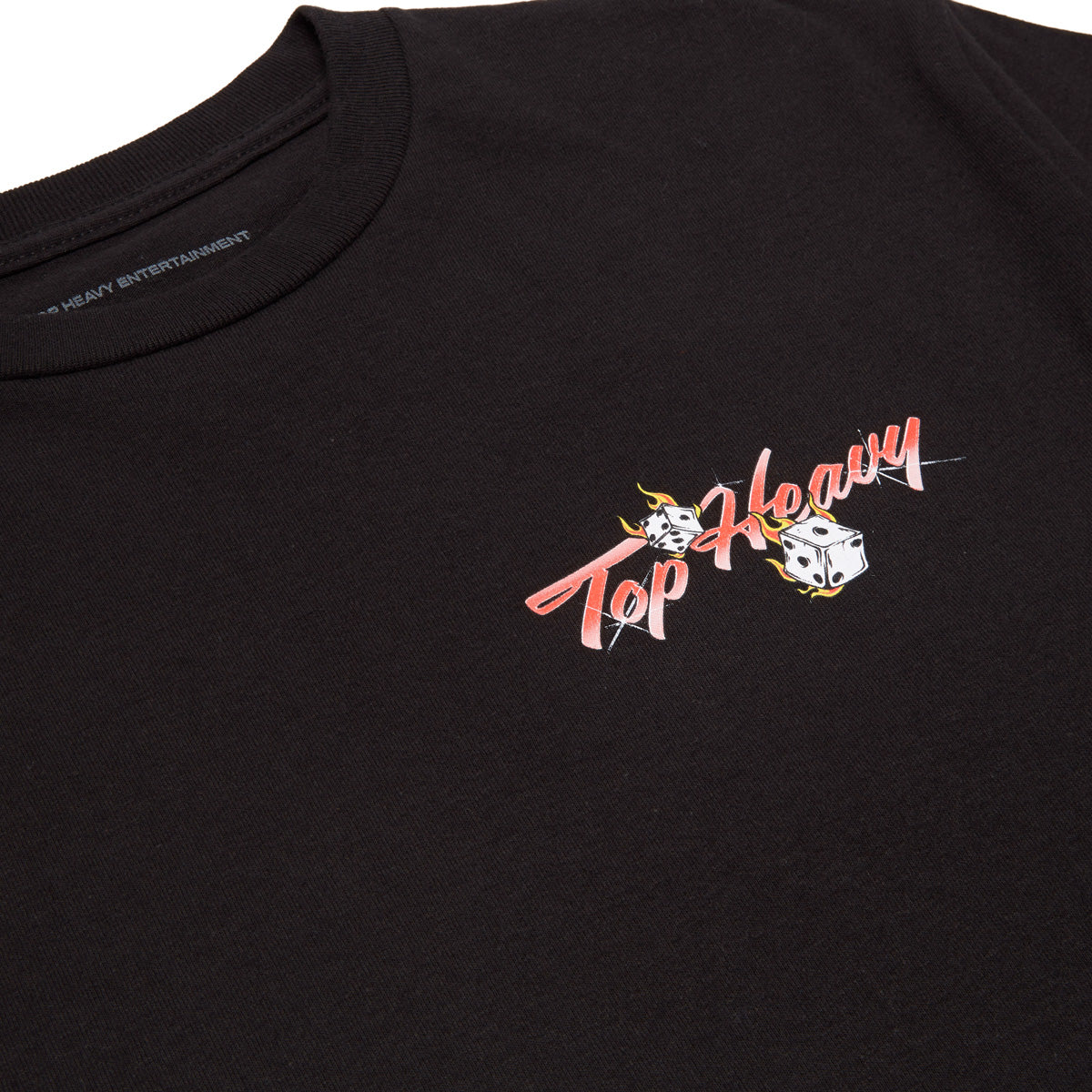 Top Heavy High Stakes T-Shirt - Black image 3