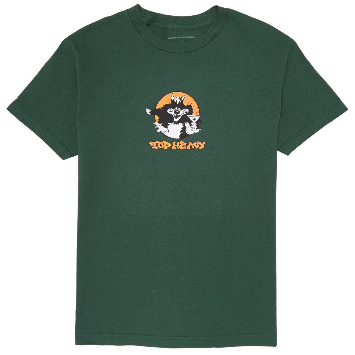 Top Heavy Martin T-Shirt - Forest image 1