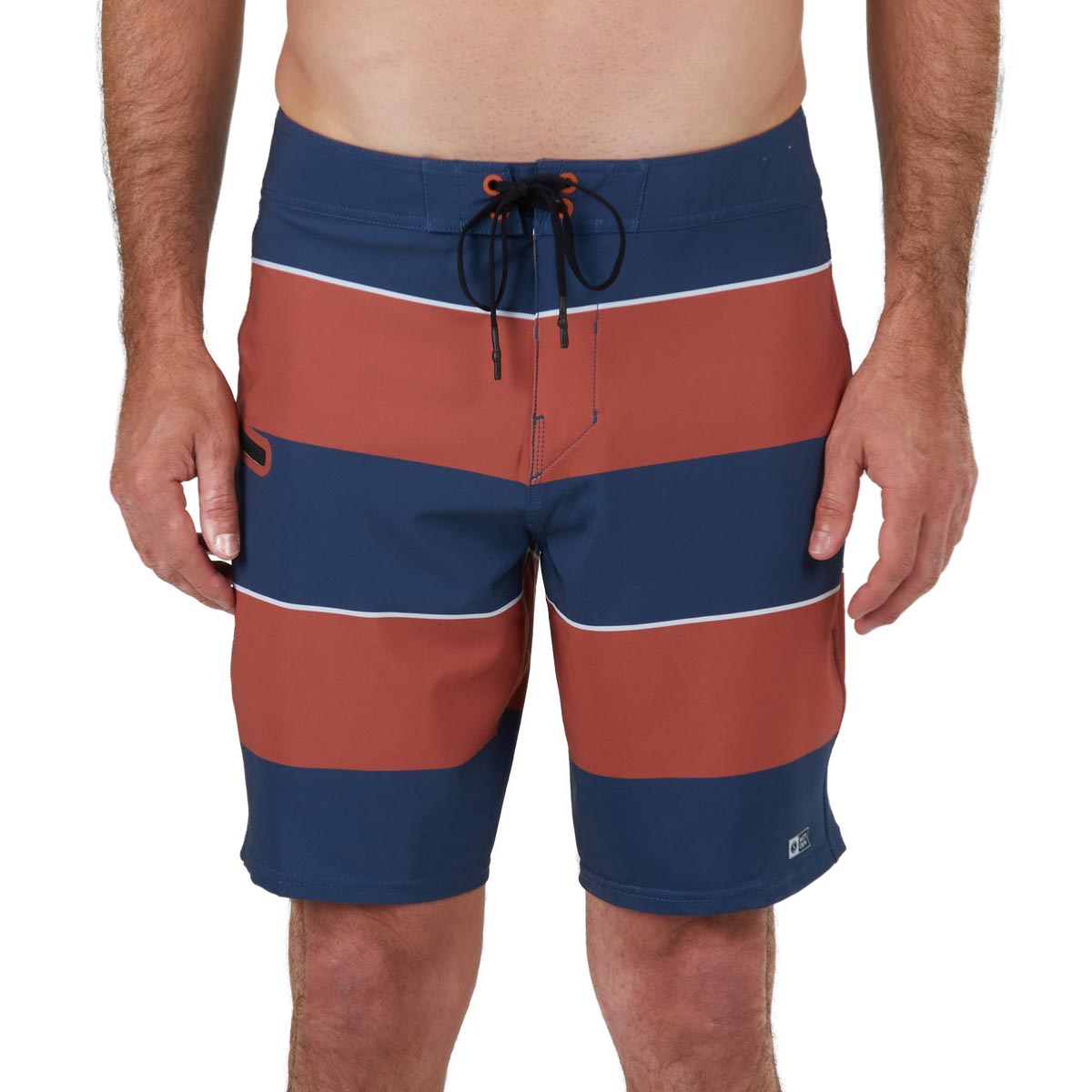 Salty Crew Cutlap Performance Board Shorts - Navy image 2