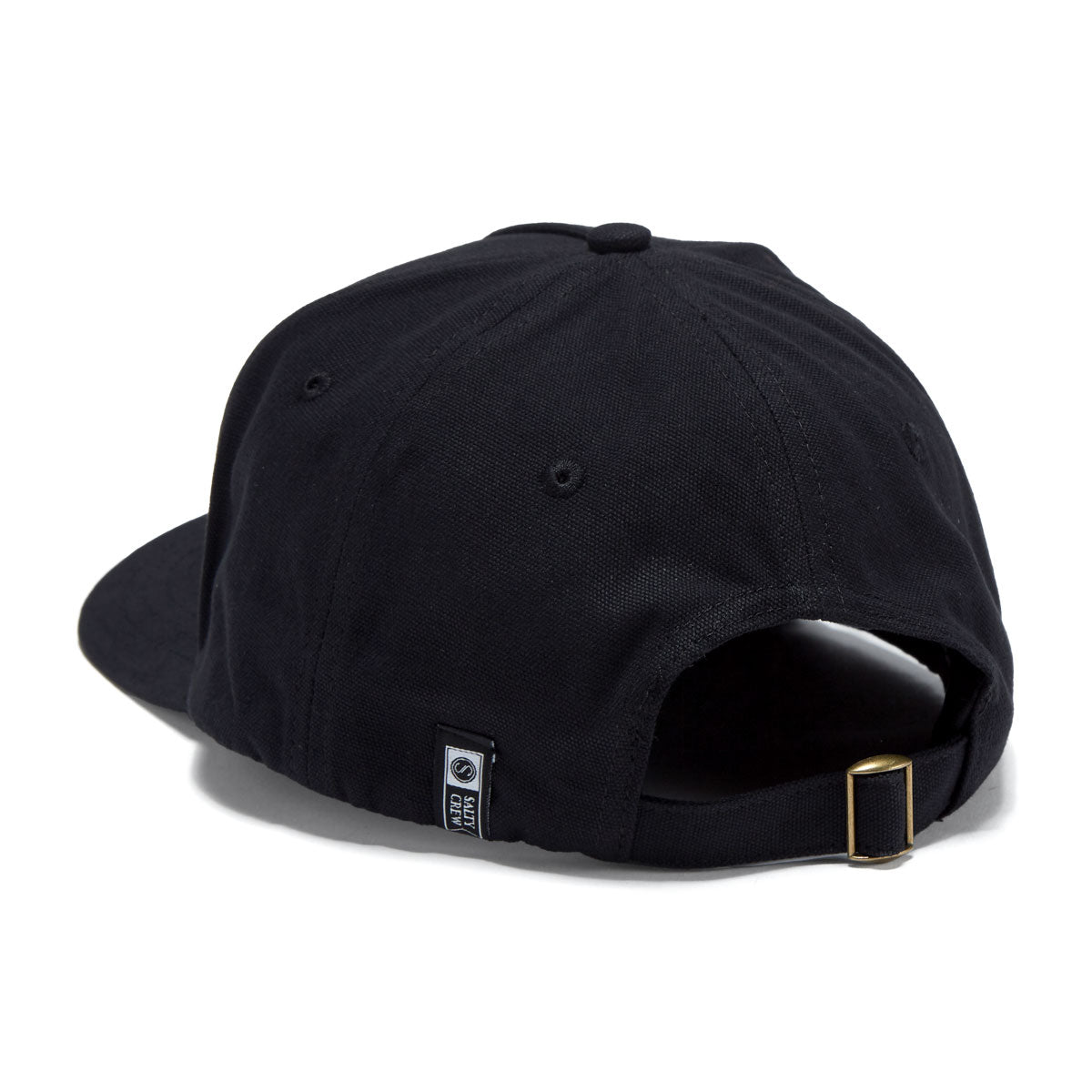 Salty Crew Billfisher Strapback Hat - Black image 2