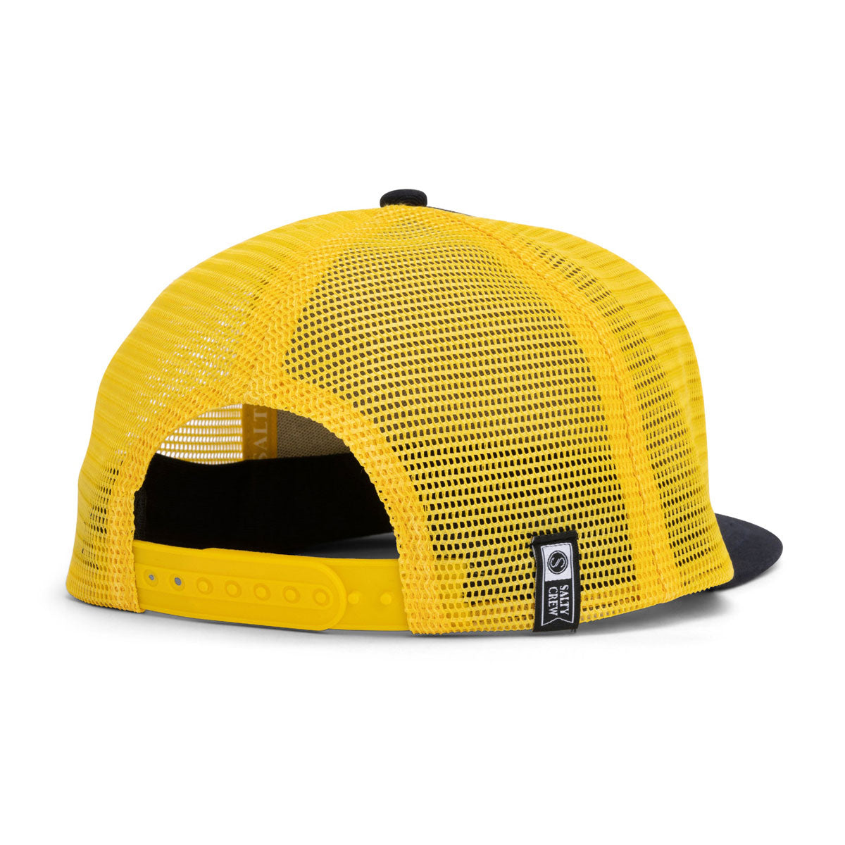 Salty Crew Ashore Trucker Hat - Navy Gold image 2