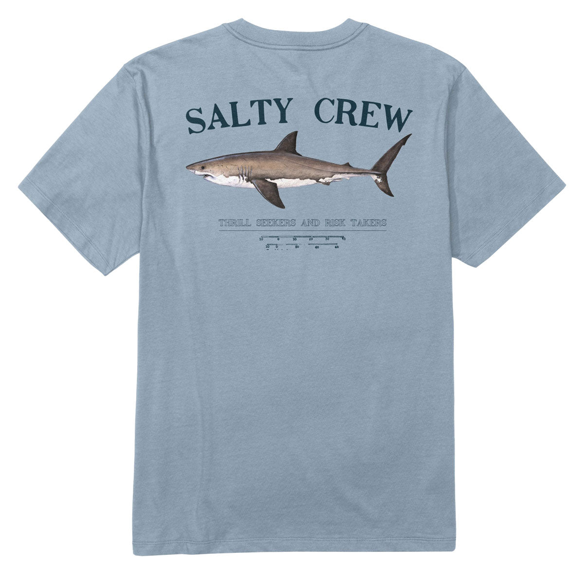 Salty Crew Bruce T-Shirt - Blue Fog image 1