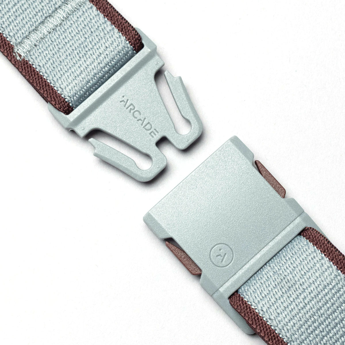Arcade Carto Slim Belt - Cloud/Burgundy image 4