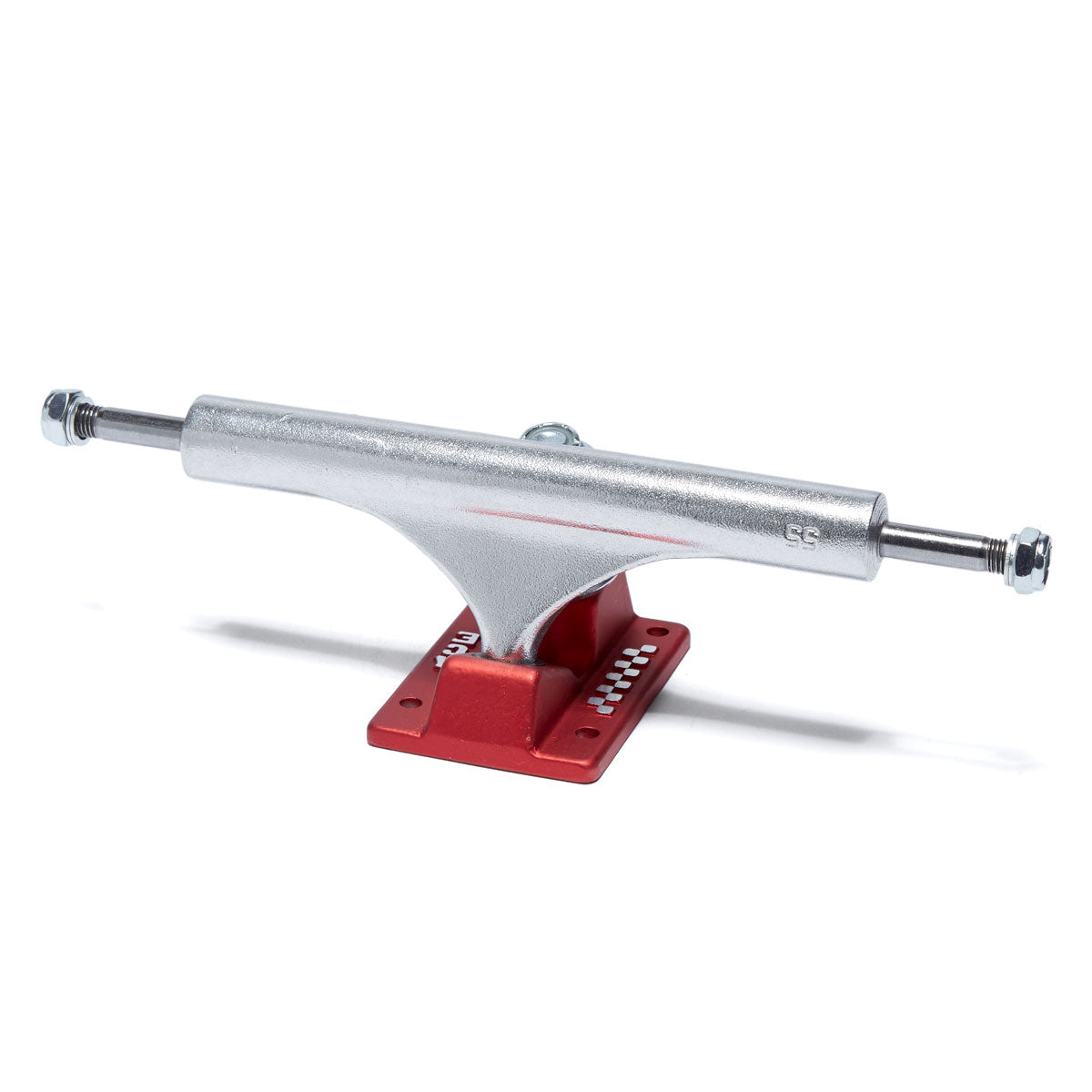 Ace Classic Skateboard Trucks - Polished/Red - 55 image 1