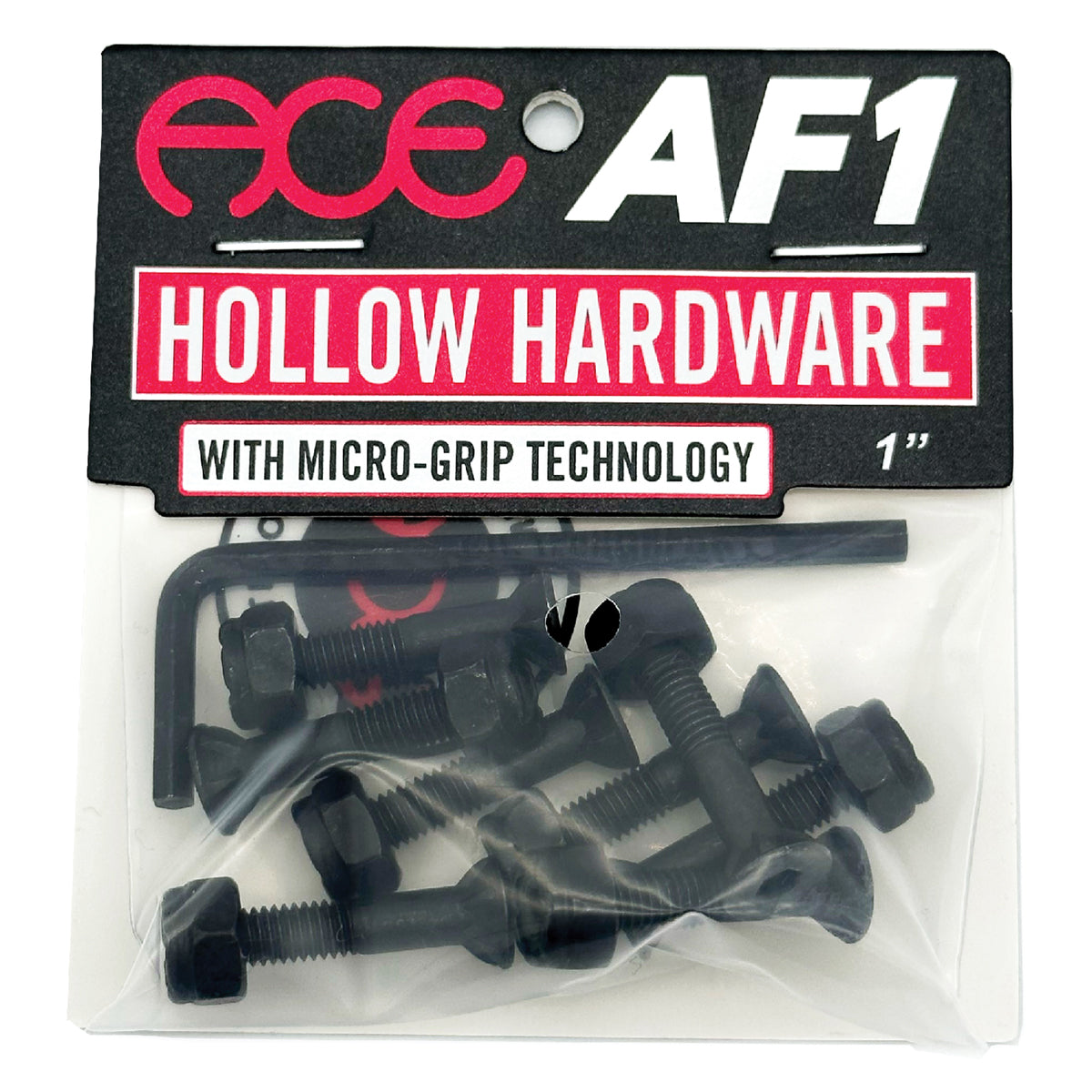 Ace AF1 Hollow Bolts w/ Grippers Allen Hardware - 1