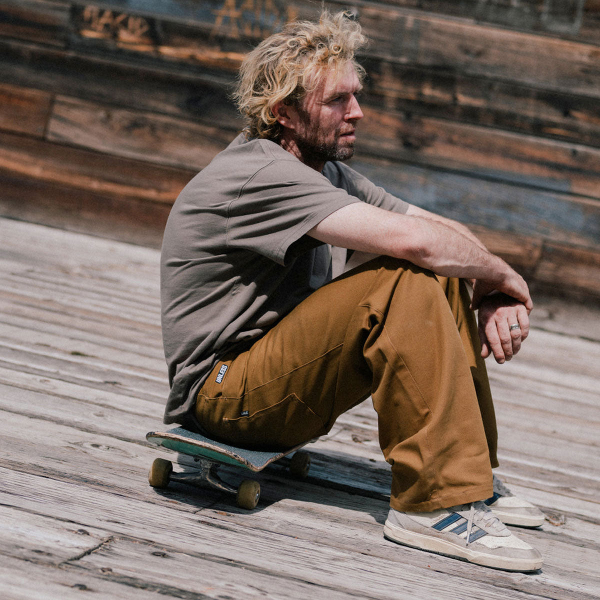 Unless Baggy Canvas Pants - Breen – Daddies Board Shop