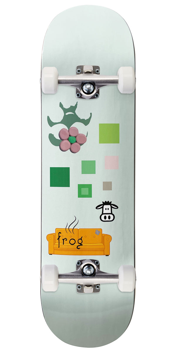 Frog Stinky Couch Skateboard Complete - Green - 8.38