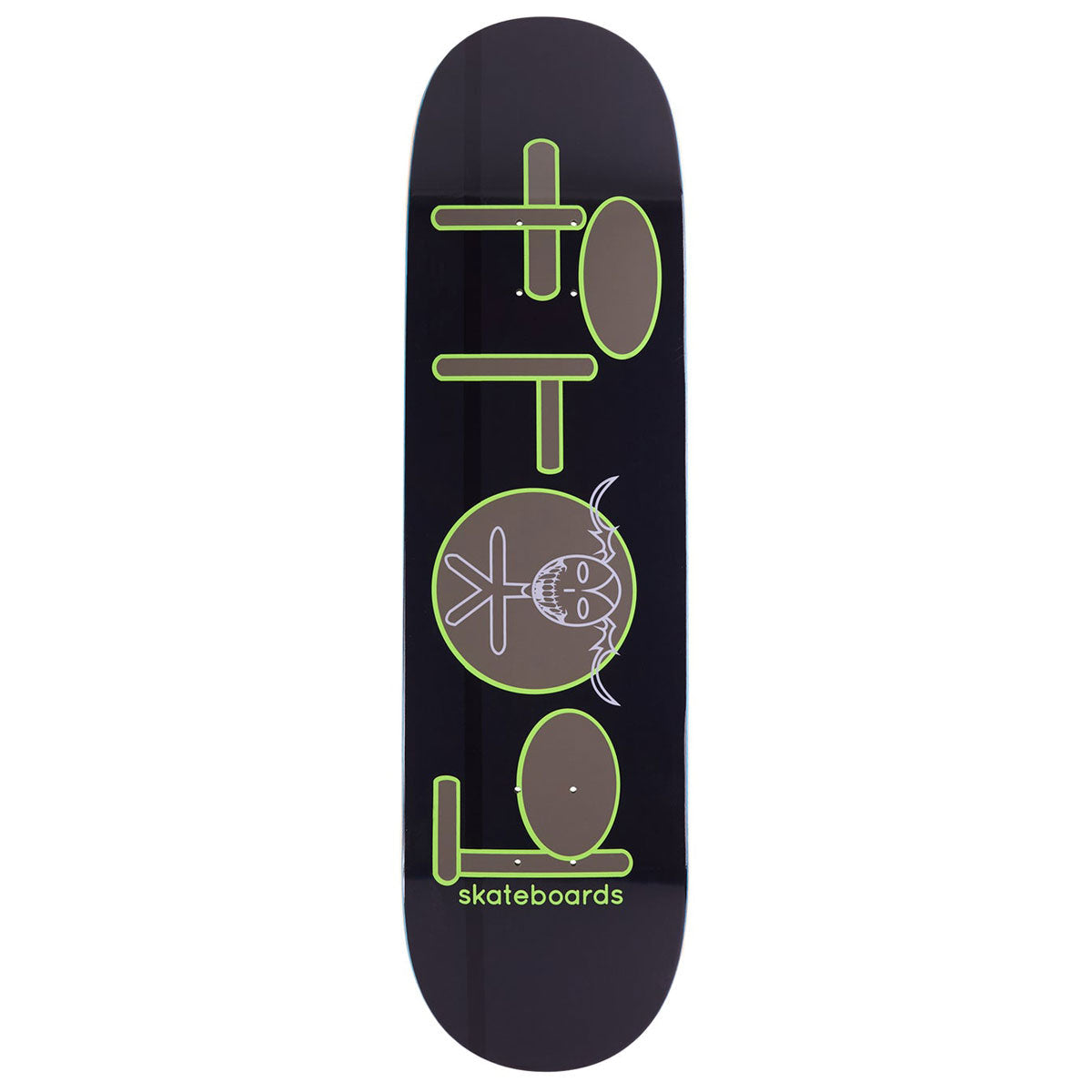 Frog Skoom Logo Skateboard Deck - 8.25