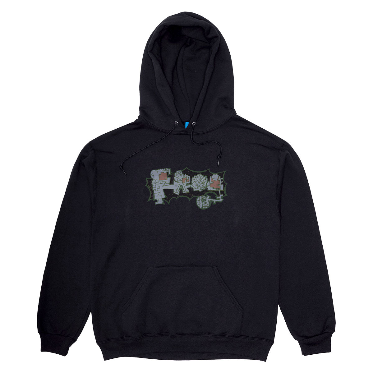 Frog Julia Hoodie - Black image 1