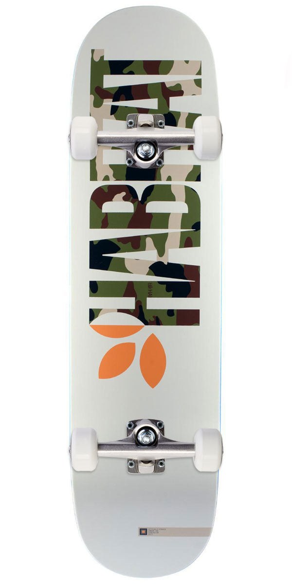 Habitat Apex Camo Twin Skateboard Complete - 8.50