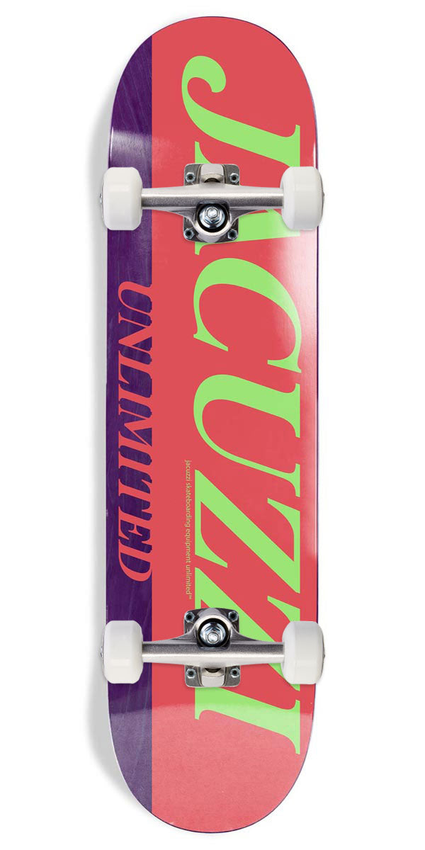Jacuzzi Unlimited Flavor Skateboard Complete - 8.50