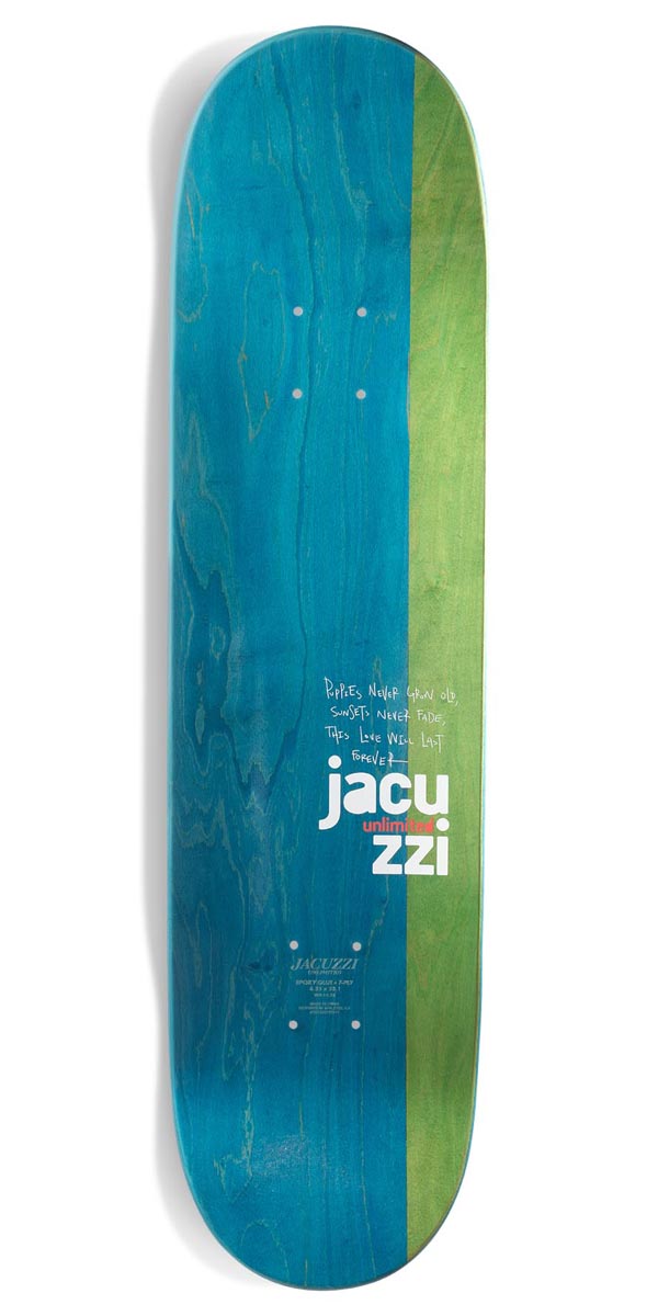 Jacuzzi Unlimited Flavor Skateboard Deck - 8.25