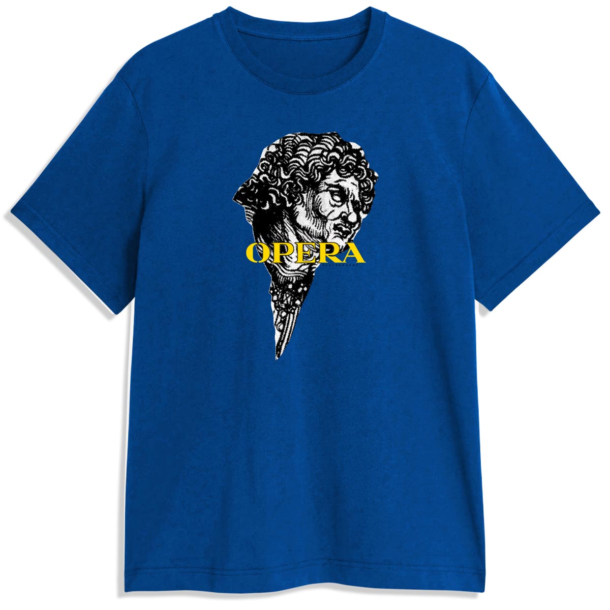 Opera Torn T-Shirt - Royal Blue image 1