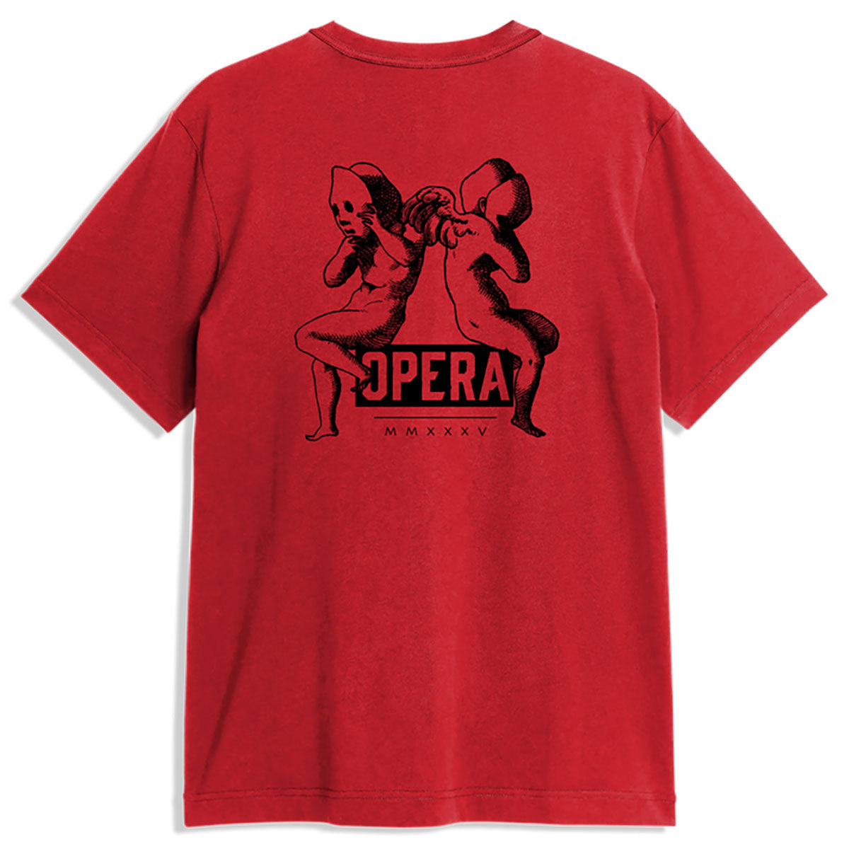 Opera Angels T-Shirt - Antique Cherry Red image 1