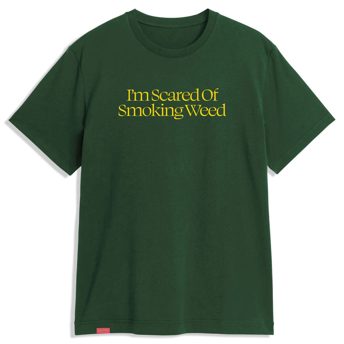 Jacuzzi Scared Weed Premium T-Shirt - Dark Green image 1