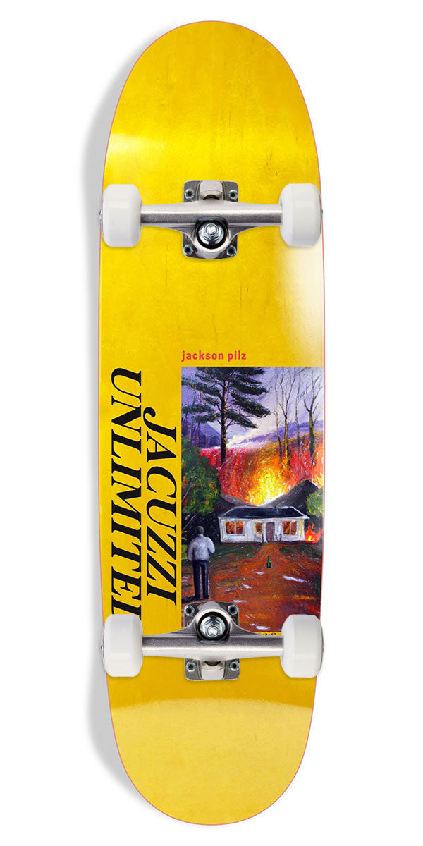Jacuzzi Jackson Pilz Lawn Fire 9.125” Egg Shaped Skateboard