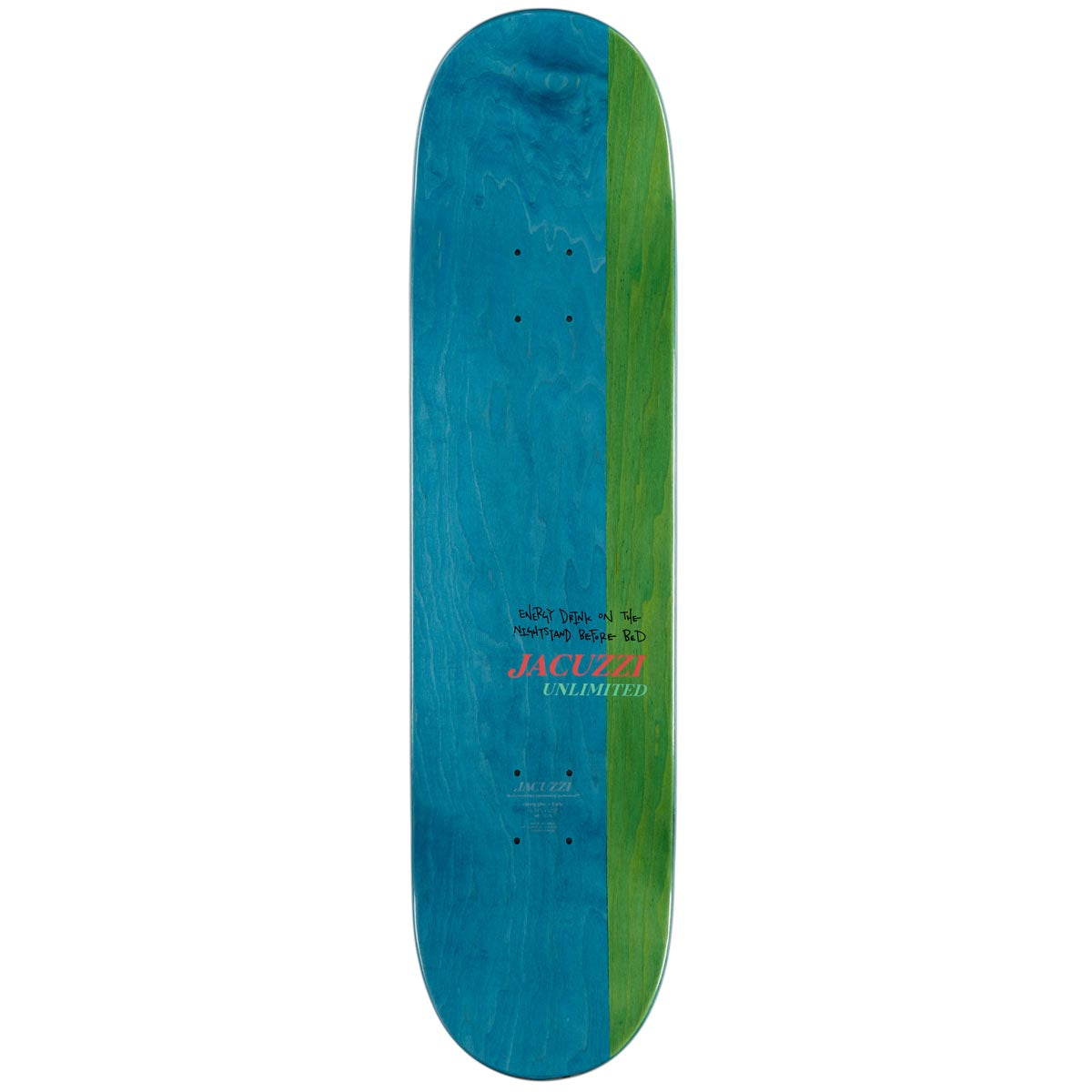 Jacuzzi Unlimited Caswell Berry Smoke EX7 Skateboard Complete - 8.175