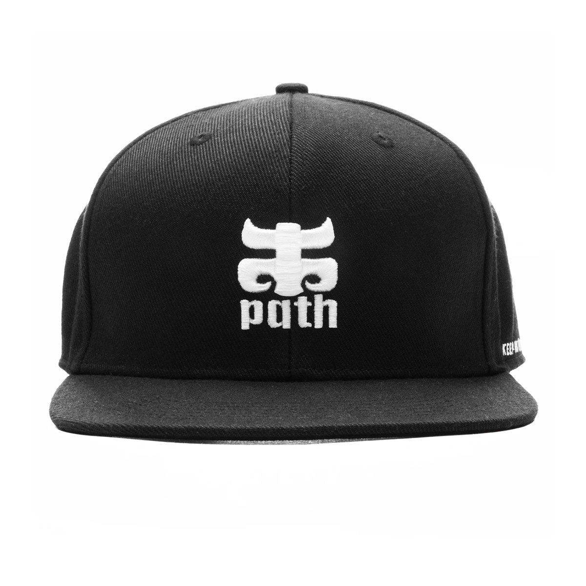 IPath Icon Snapback Hat - Black/White image 3