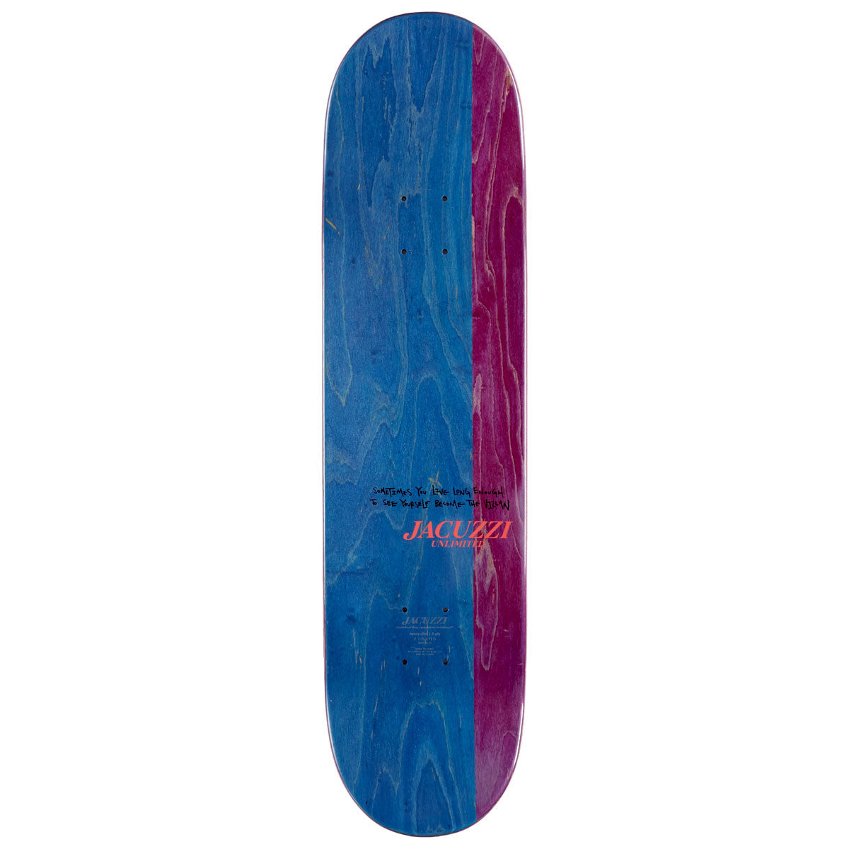 Jacuzzi Unlimited Louie Barletta Bowl EX7 Skateboard Deck - 8.25
