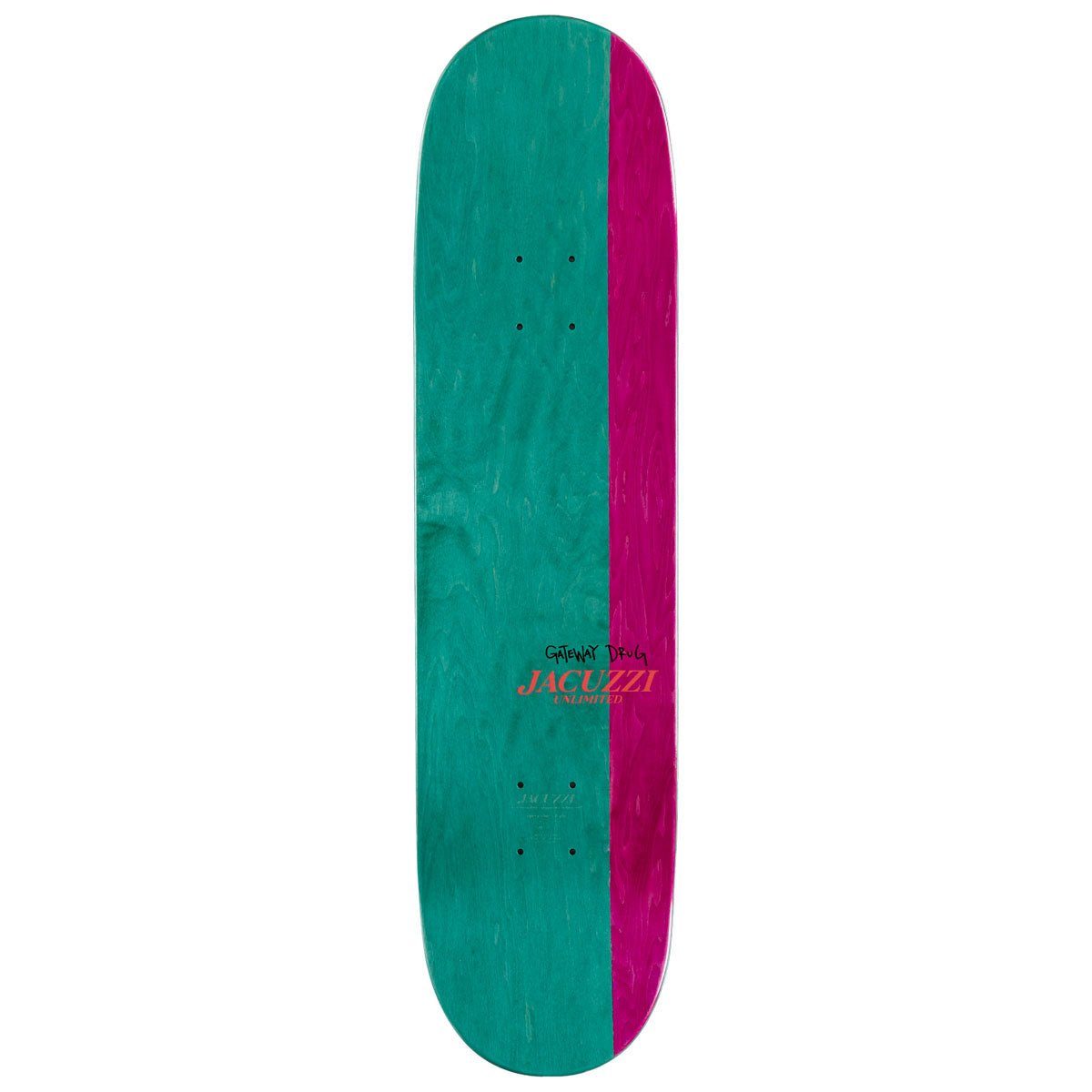 Jacuzzi Unlimited Dare Shaped EX7 Skateboard Deck - 8.25
