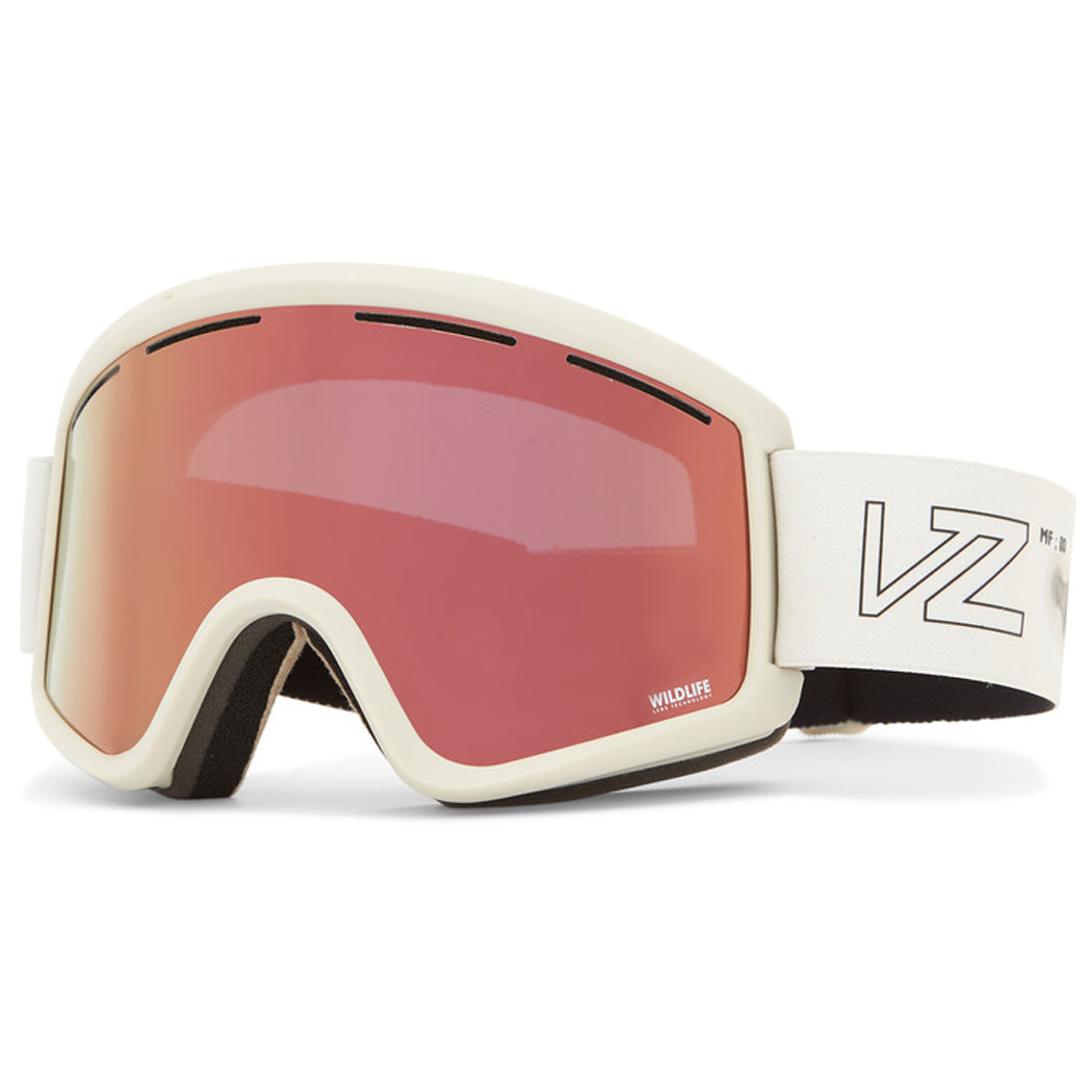 Von Zipper Cleaver Snowboard Goggles - Broken Bone/Wildlife Black/Fire Chrome image 1