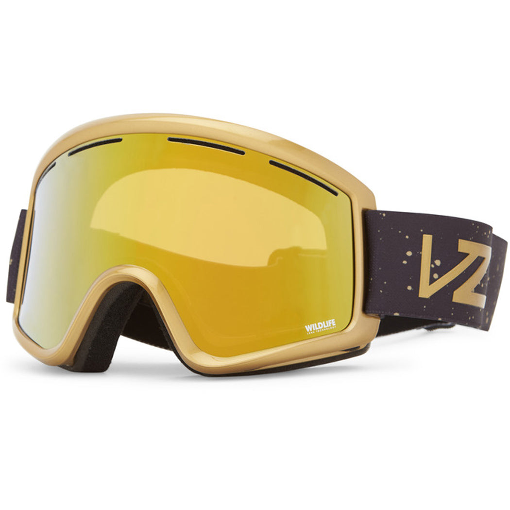 Von Zipper Cleaver Snowboard Goggles - Halldor/Tiquee Bronze/Wildlife Bronze Chrome image 1